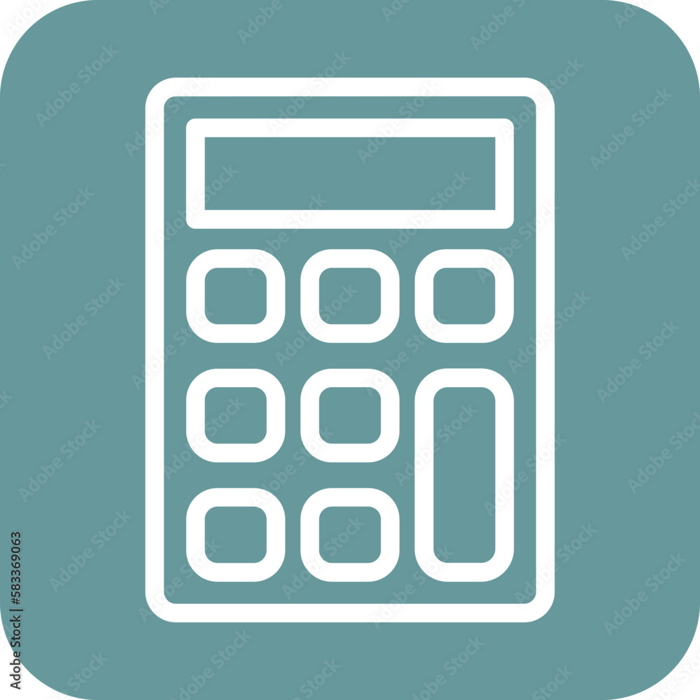 Vector Design Calculator Icon Style
