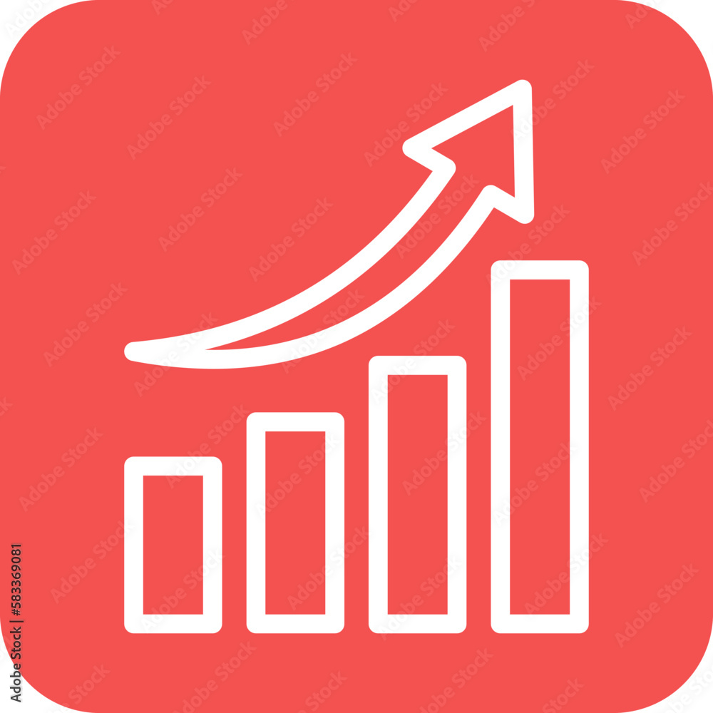 Vector Design Growth Icon Style Vector Design Growth Icon Style