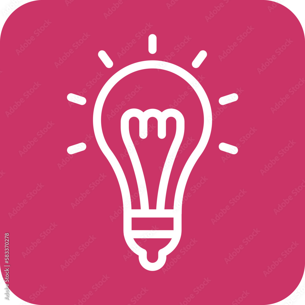 Vector Design Bulb Icon Style Vector Design Bulb Icon Style