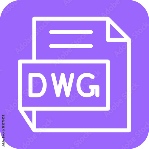 Vector Design DWG Icon Style