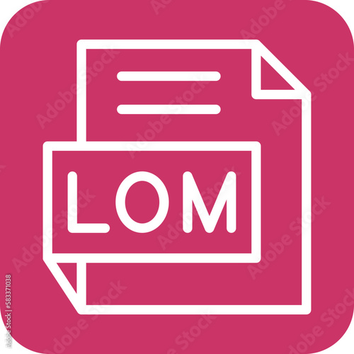 Vector Design LOM Icon Style