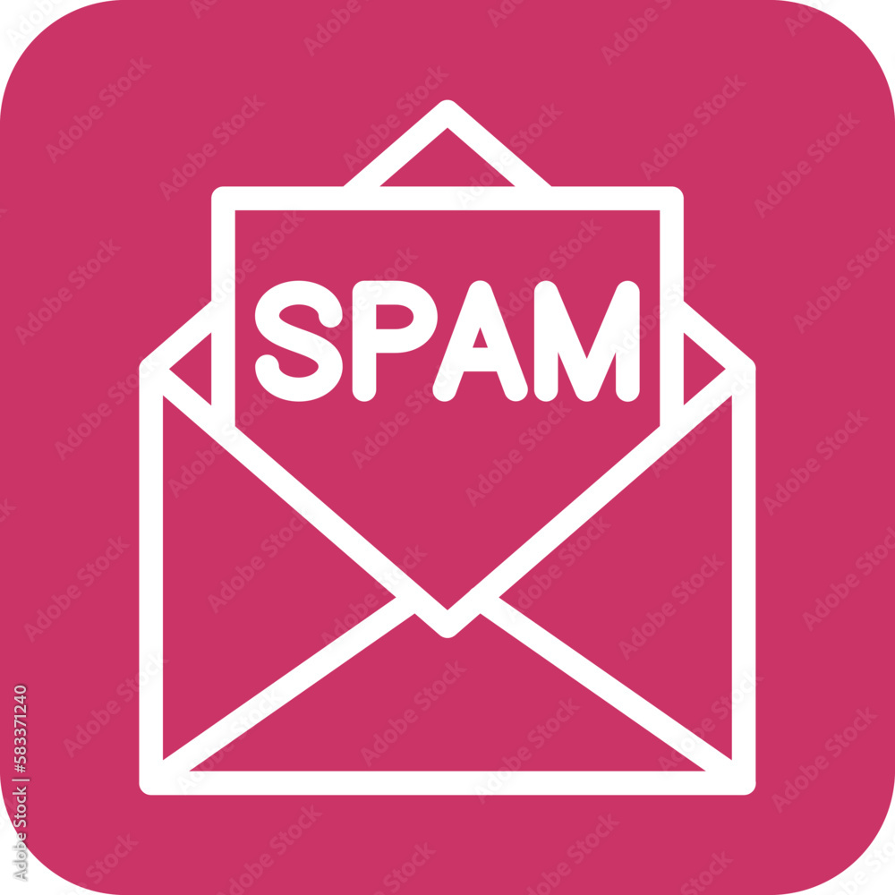 Vector Design Spam Icon Style Vector Design Spam Icon Style