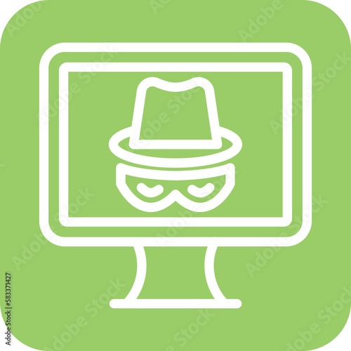 Vector Design Spyware Icon Style