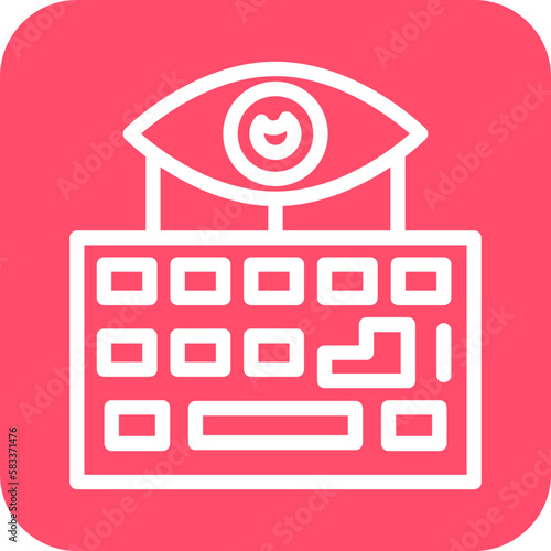 Vector Design Keylogger Icon Style
