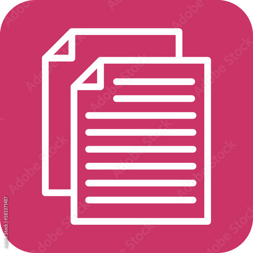 Vector Design Clone Icon Style