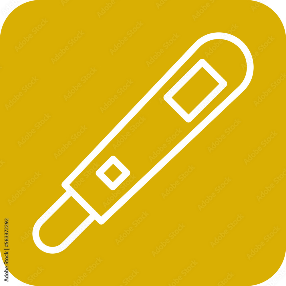 Vector Design Thermometer Icon Style Vector Design Thermometer Icon Style