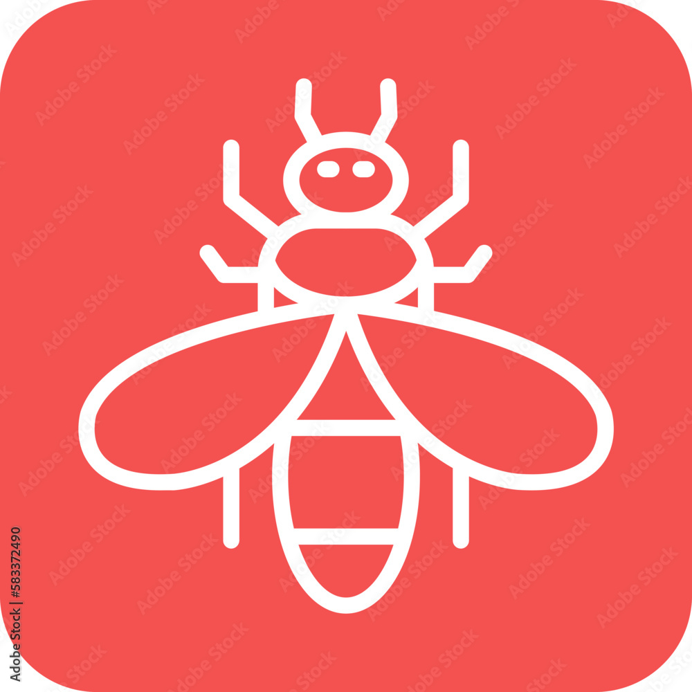 Vector Design Bee Icon Style Vector Design Bee Icon Style