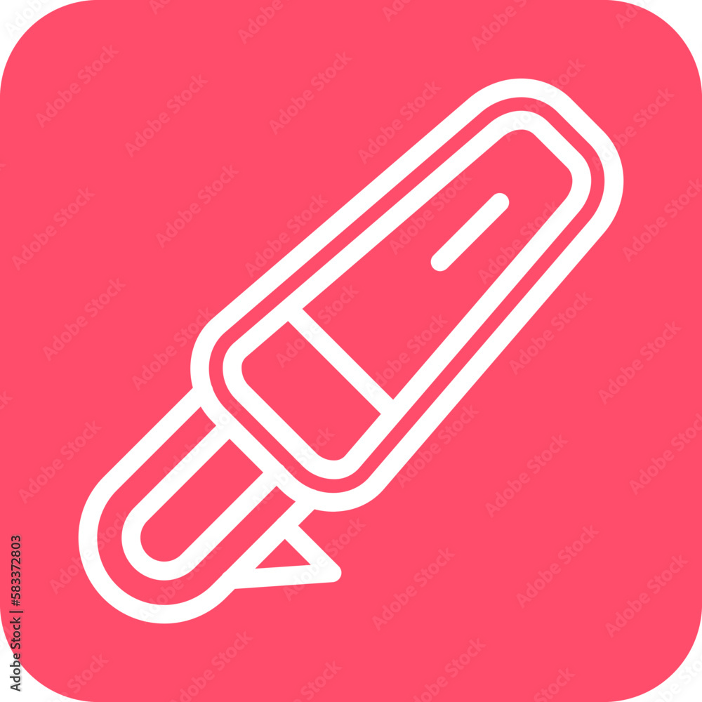 Vector Design Metal Detector Icon Style Vector Design Metal Detector Icon Style
