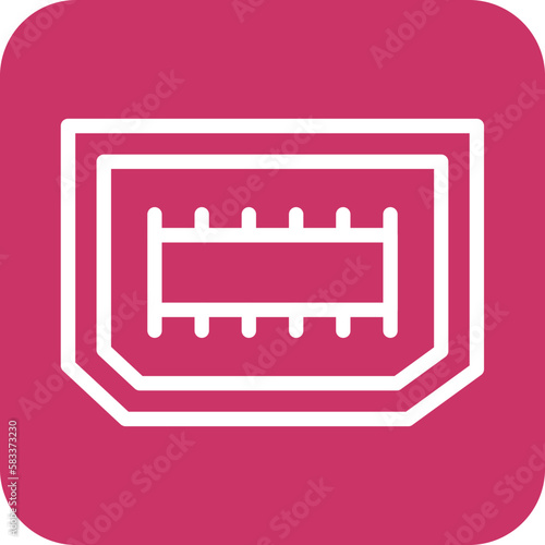 Vector Design Hdmi Port Icon Style