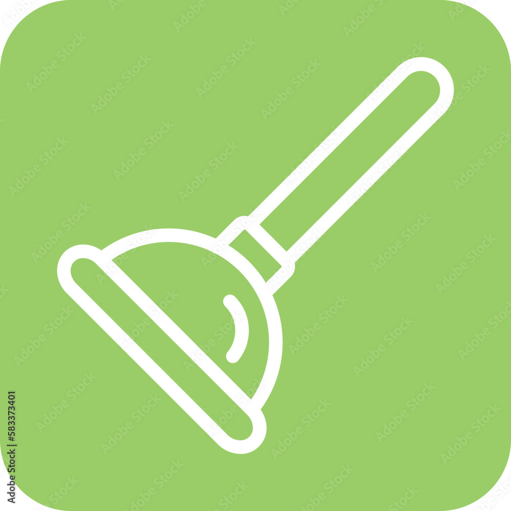 Vector Design Plunger Icon Style Vector Design Plunger Icon Style