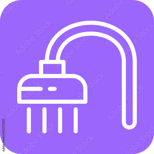 Vector Design Shower Icon Style