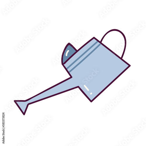 illustration of a watering can