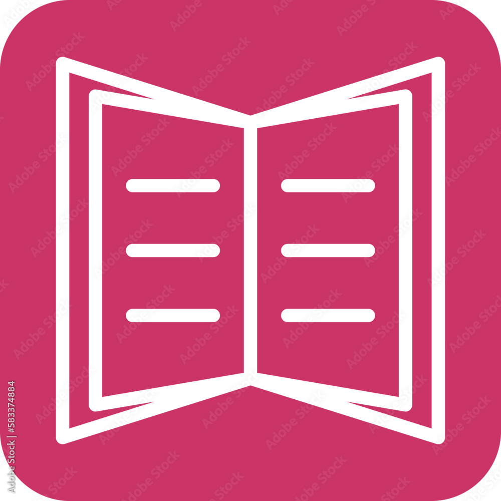 Vector Design Open Book Icon Style Vector Design Open Book Icon Style