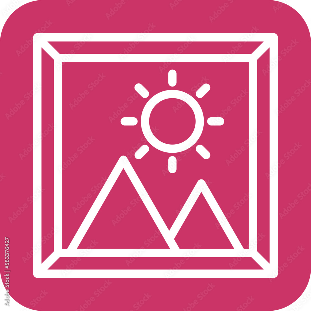 Vector Design Picture Icon Style Vector Design Picture Icon Style