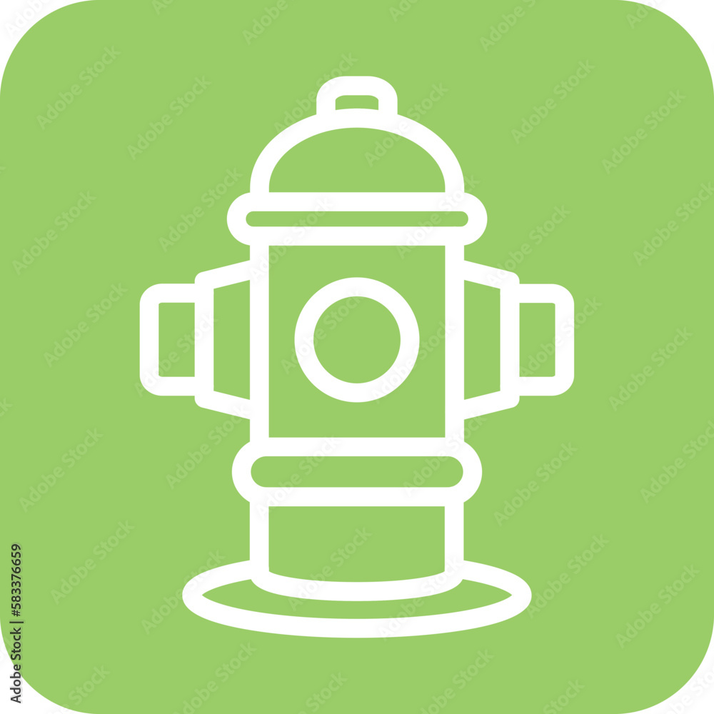 Obraz premium Vector Design Hydrant Icon Style
