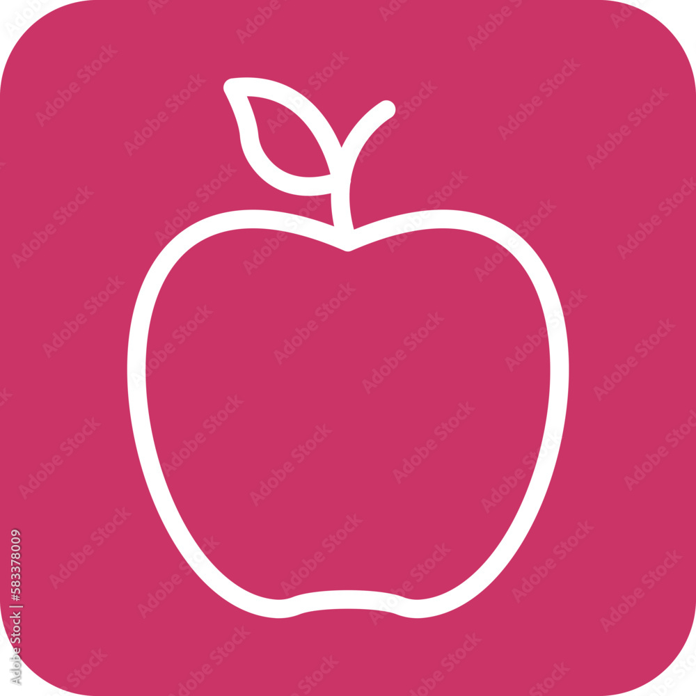 Vector Design Apple Icon Style Vector Design Apple Icon Style