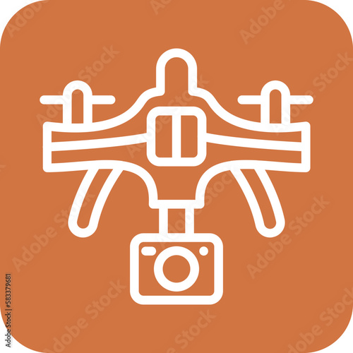 Vector Design Drone Icon Style