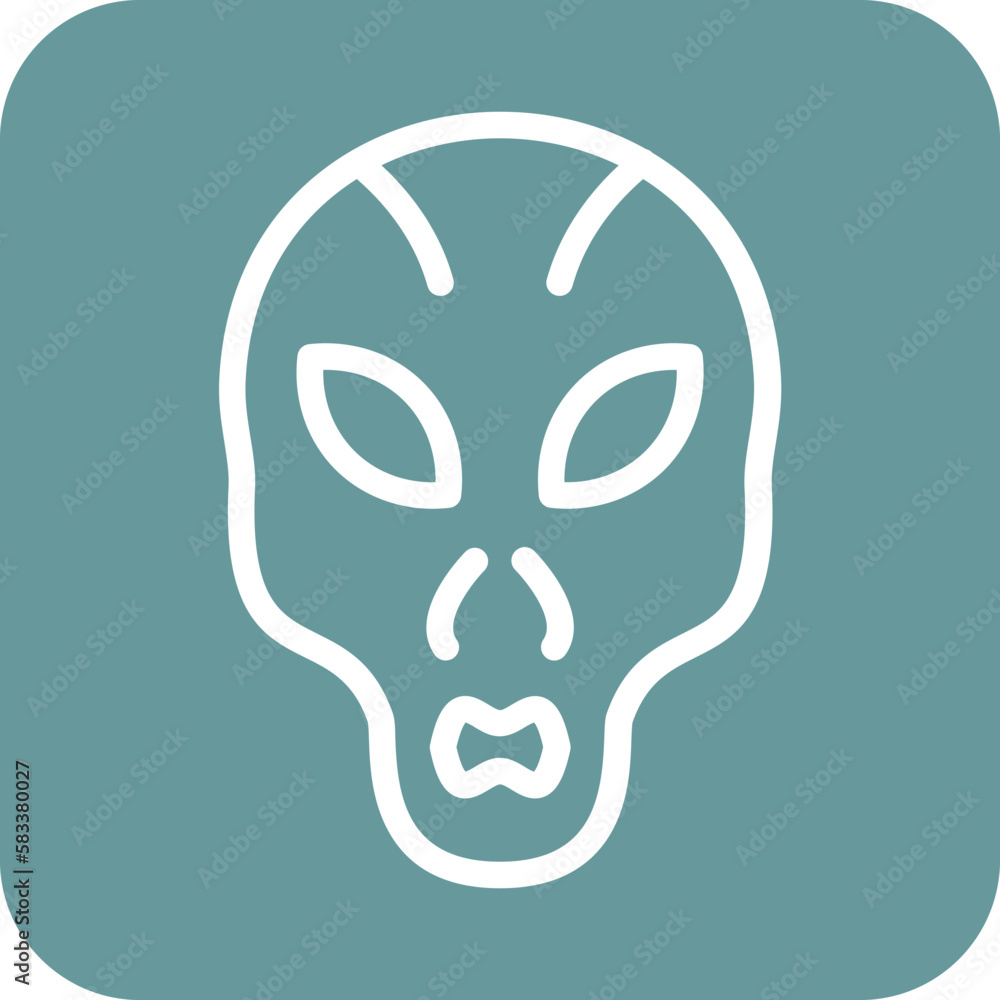 Vector Design Extraterrestrial Icon Style Vector Design Extraterrestrial Icon Style