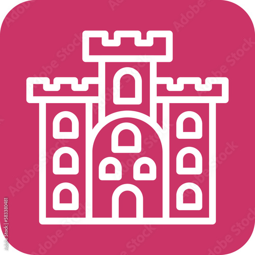 Vector Design Castle Icon Style