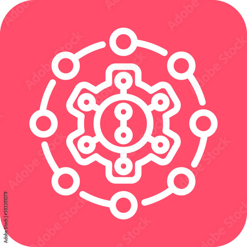 Vector Design Integration Icon Style