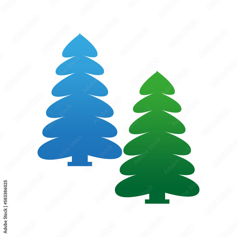 Abstract blue green doodle christmas for wallpaper design. Vector illustration. Abstract blue green doodle christmas for wallpaper design. Vector illustration.