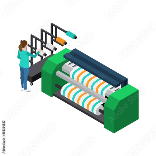 Textile Industry Icon