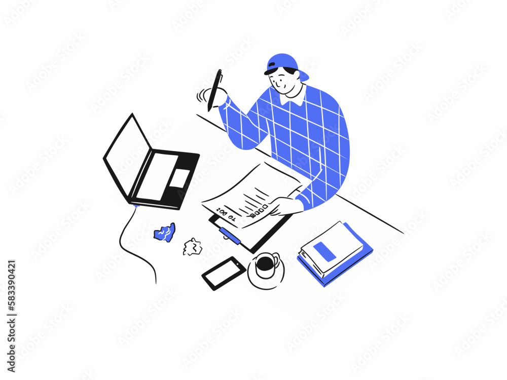 Spacy - Workspace Acitivy Illustration Set - People Work From Anywhere Illustration - Freelance Worker Office Spacy - Workspace Acitivy Illustration Set - People Work From Anywhere Illustration - Freelance Worker Office