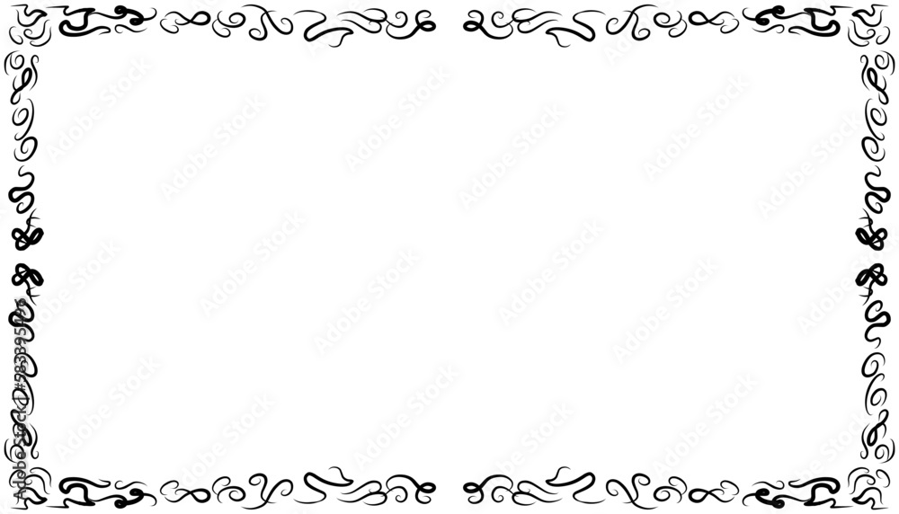 Illustration of a photo frame with a tribal design. Perfect for photo frames, invitation cards, greeting cards, book covers, wallpapers Illustration of a photo frame with a tribal design. Perfect for photo frames, invitation cards, greeting cards, book covers, wallpapers