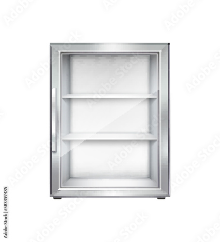 Refrigerator Realistic Illustration