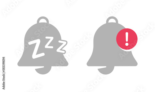not yet and one new notification concept illustration glyph icon design editable vector eps10