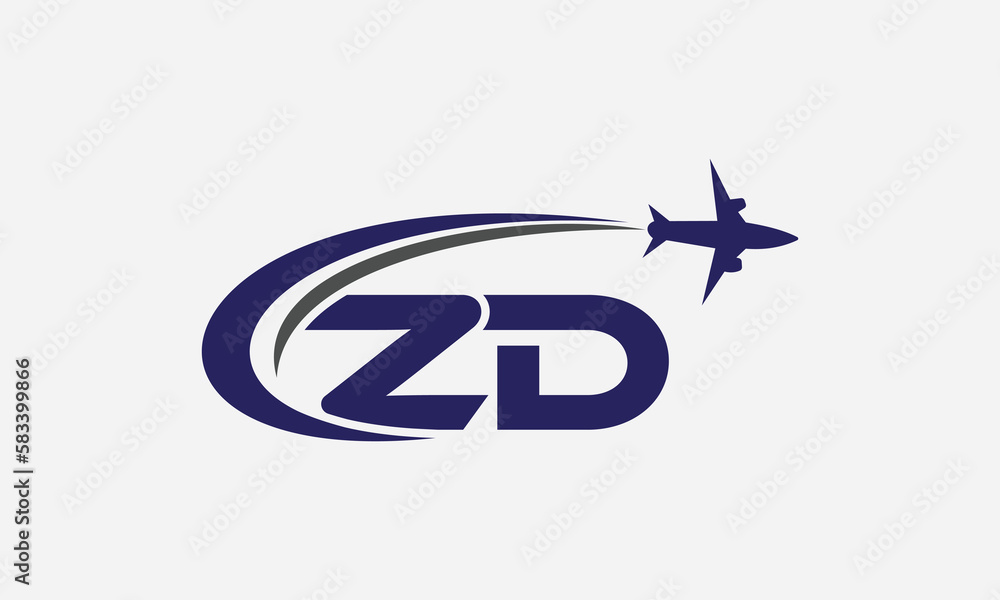 Tour and travel logo design, Airline agency symbol and aviation company monogram vector Tour and travel logo design, Airline agency symbol and aviation company monogram vector