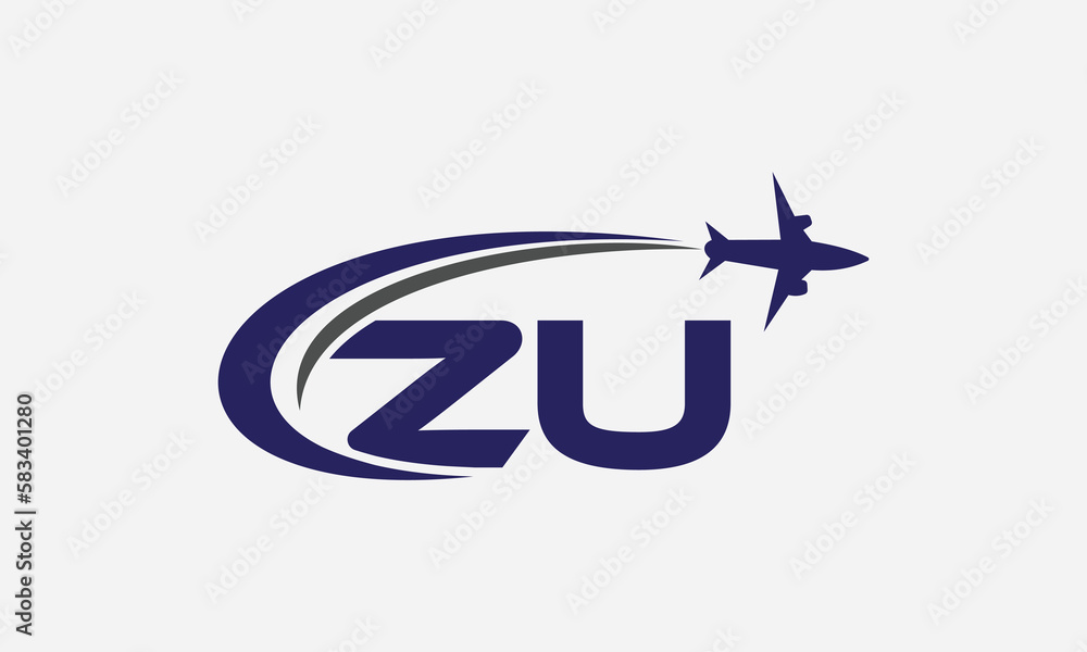 Tour and travel logo design, Airline agency symbol and aviation company monogram vector Tour and travel logo design, Airline agency symbol and aviation company monogram vector