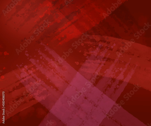 Red abstract background with brush strokes.