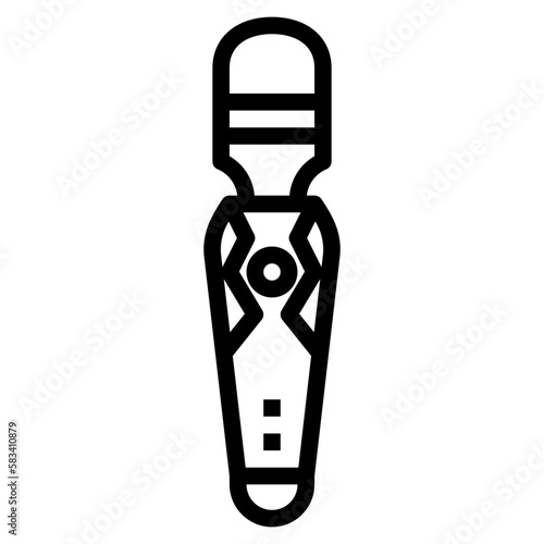 sex toys line icon style
