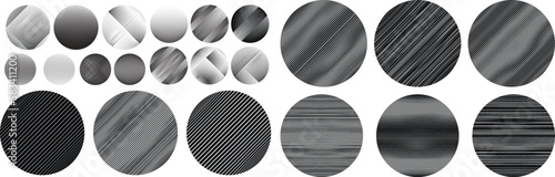 Set of spheres . Lines constructed transparent sphere .Vector  .Technology sphere Logo . Design element for posters, social media, templates, flyers, brochures . Abstract trendy transparent circles