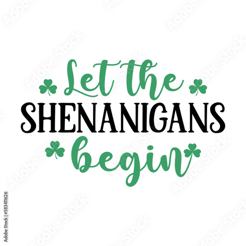 Let the shenanigans begin