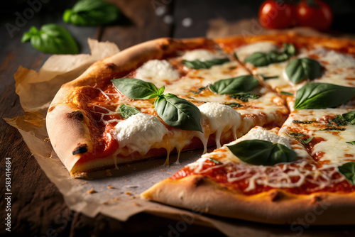 Delicious pizza, Generative AI