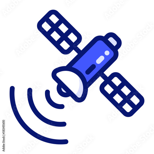 Icon Satellite can be used for web app, infographic etc