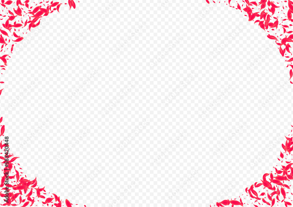 Beautiful Flower Vector Transparent Background.