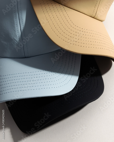 colored caps