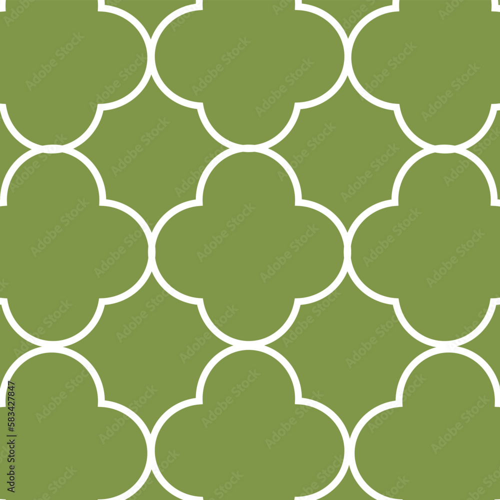 Simple seamless pattern figure on green background Simple seamless pattern figure on green background