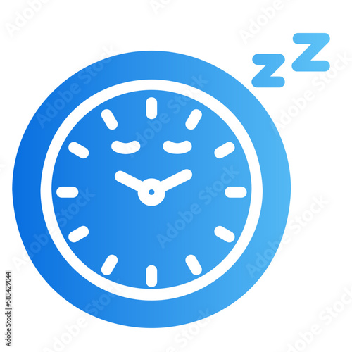 rest time gradient icon
