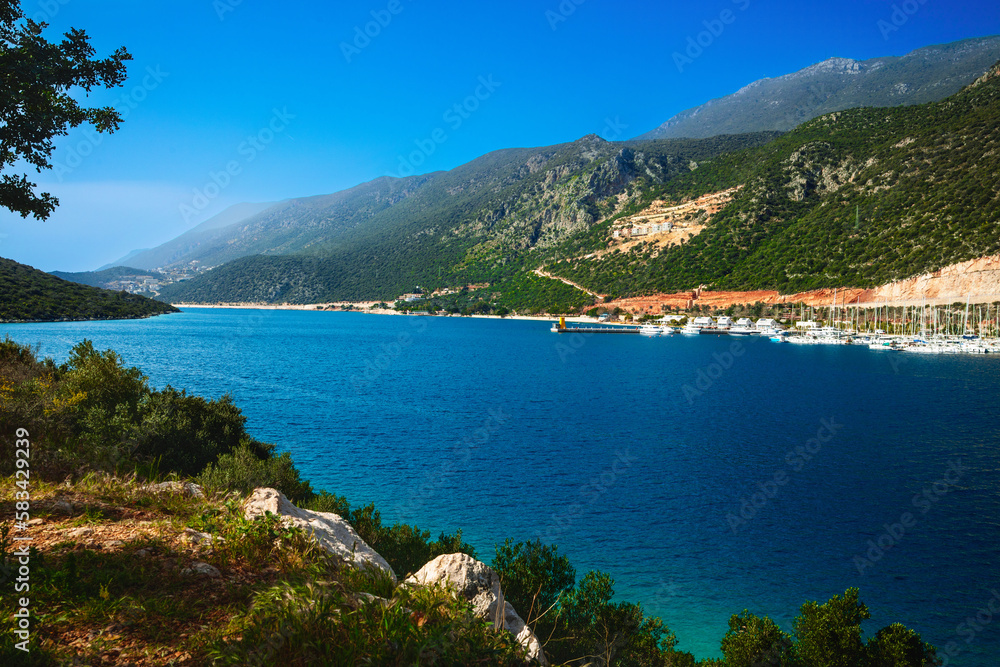 Kas Setur Marina view, Antalya region, Turkish resorts