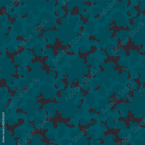 Abstract unusual seamless pattern with grunge elements