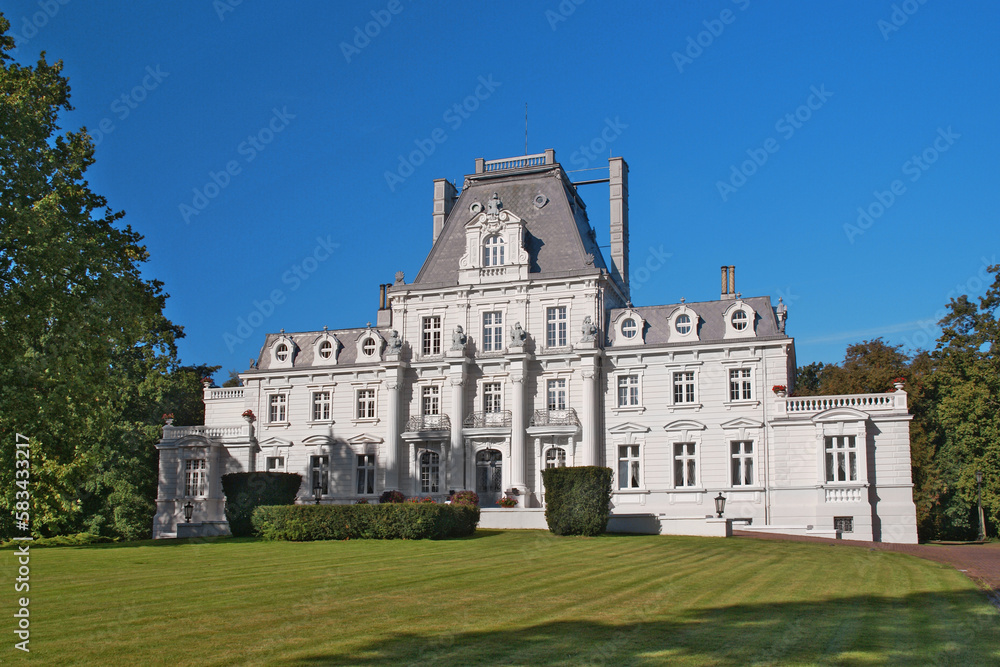 Neo-renaissance Palace in Zakrzewo, Greater Poland Voivodeship, Poland