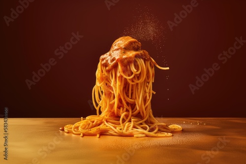 Spaghetti with Sauce - Food Photography