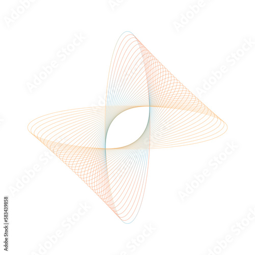 abstract geometric illustration vector