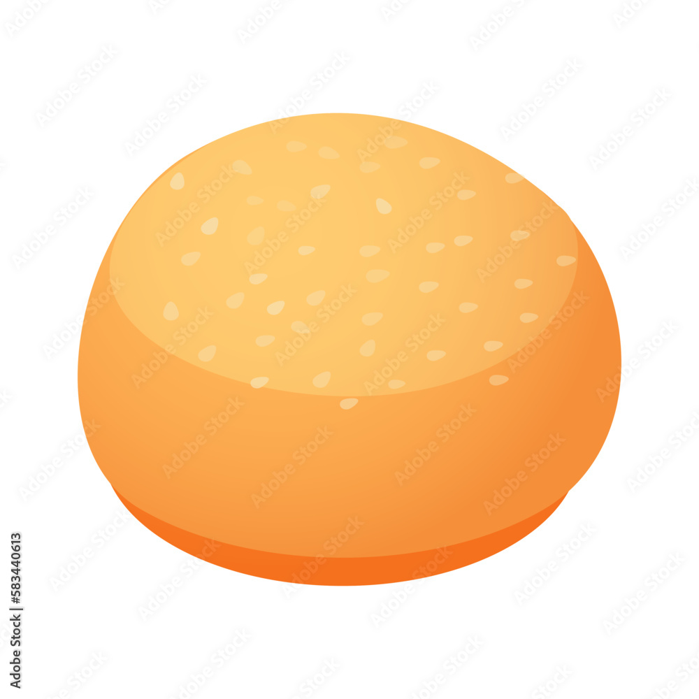 Isometric Bread Icon Isometric Bread Icon