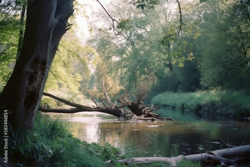 lake in the woods