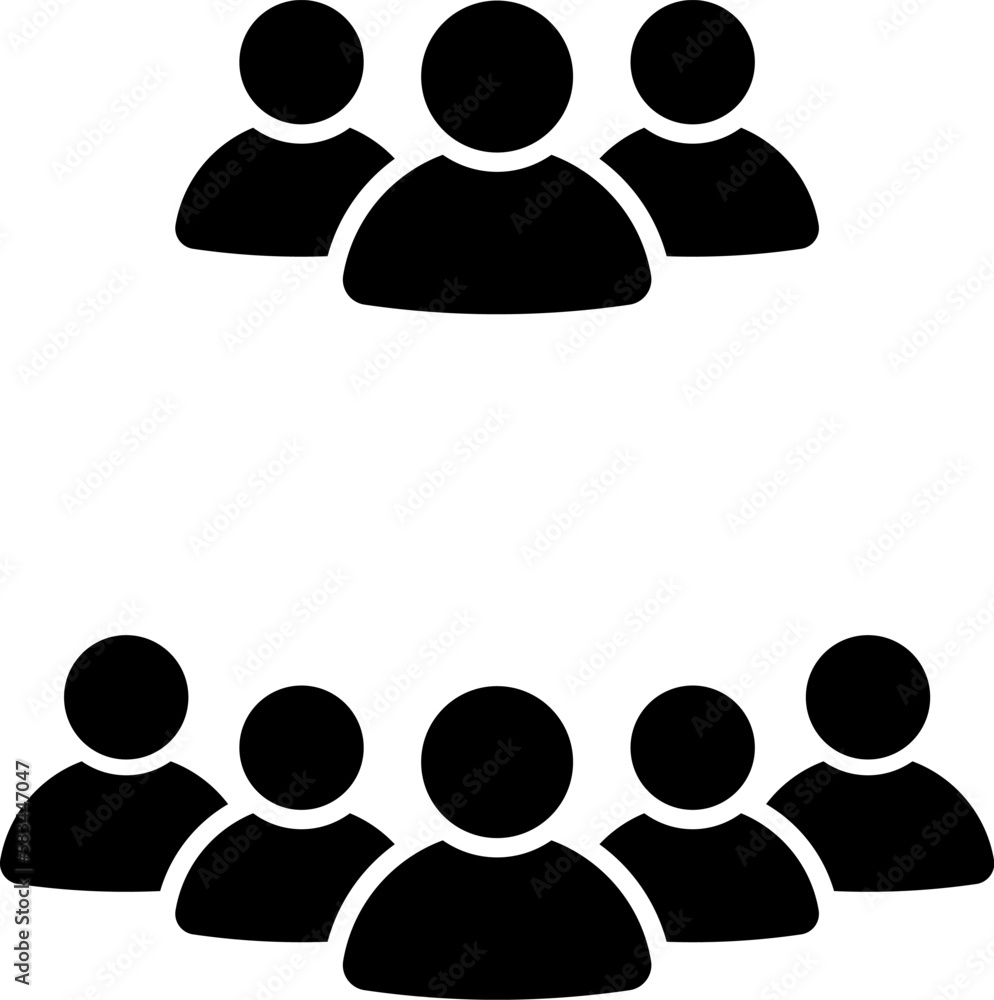 People group icon. Team of worker. User profile symbol. Group of people or group of users. Persons symbol. Vector. People group icon. Team of worker. User profile symbol. Group of people or group of users. Persons symbol. Vector.